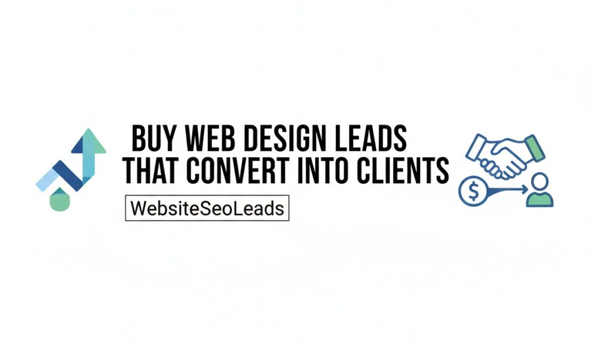 Buy Web Design Leads That Convert Into Clients