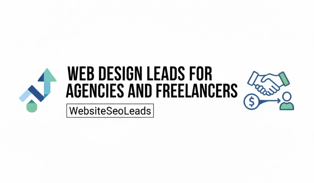 Web Design Leads for Agencies and Freelancers
