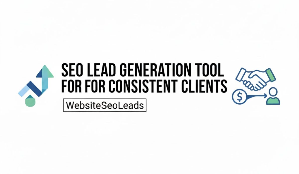 SEO Lead Generation Tool for Consistent Clients