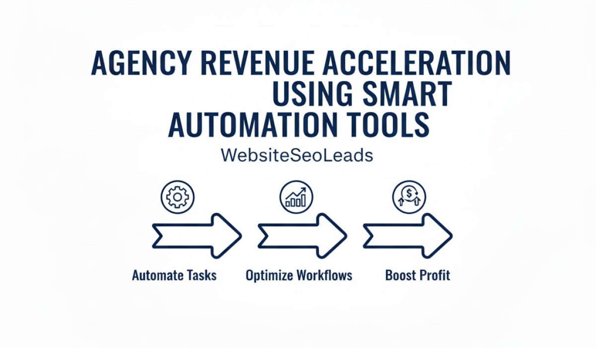 Agency Revenue Acceleration Using Smart Automation Tools
