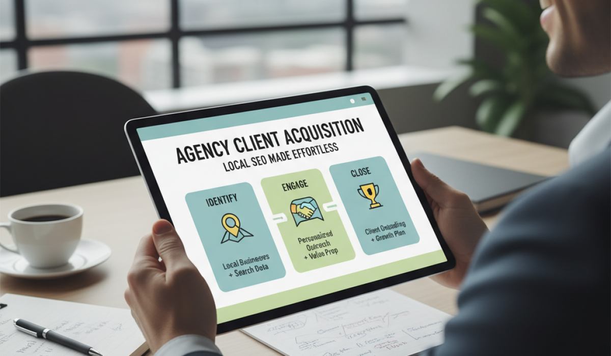 Local SEO Client Acquisition Made Easy for Agencies