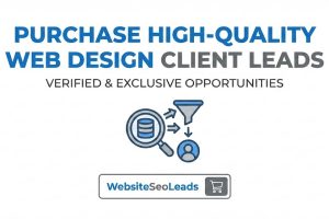 Purchase High-Quality Web Design Client Leads