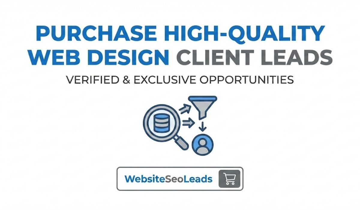 Purchase High-Quality Web Design Client Leads